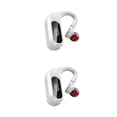 thumbnail image 4 of Seitruly Auricular Inalámbrico Recargable Auricular Pantalla digital Compatible con Bluetooth 5.0 Auricular Auricular colgante, Blanco Type1 NO1, 4 of 6