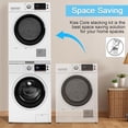 thumbnail image 4 of Kiss Core Upgrade Washer Dryer Stacking Kit, Universal Washer Dryer Stacking Kit Adjustable 29/28/27/26/25/24 Inch, Small Space S, 4 of 6