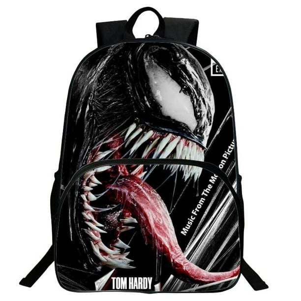 Mochila Marvel Venom de 16 pulgadas para nino nueva pelicula de moda informal de alta capacidad para estudiantes mochila escolar para ninos bolsa para ordenador portatil regalo de cumpleanos Gao Jinji...