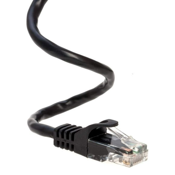 Cables Direct Online Snagless Cat6 Ethernet Network Patch Cable Black 100 Feet