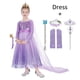 thumbnail image 3 of Vestido de Elsa con lentejuelas para niñas, disfraz de Anna, púrpura, fiesta de cumpleaños y Navidad, princesa JYF, 3 of 5