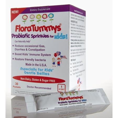 FloraTummys Probiotic Sprinkles Packets 30 Each