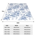 thumbnail image 3 of Sikiie Rose Flowers Ultra-Soft Micro flannel Blanket Luxury All Seasons Warm Blanket for Bedding Sofa and Travel (4 sizes)-40"x30", 3 of 7