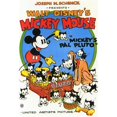 thumbnail image 1 of Pop Culture Graphics MOVEF7336 Mickeys Pal Pluto Movie Poster Print, 27 x 40, 1 of 1