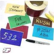 Next Day Labels, 3 X 5 Rectangle Inventory Color Coding Labels, 500 Per Roll Brown