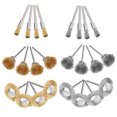 thumbnail image 1 of Unique Bargains Brosse à Godet + Roue à Fil + Brosse à Fil avec Tige de 1/8 Pouce 24 Pièces, 1 of 4