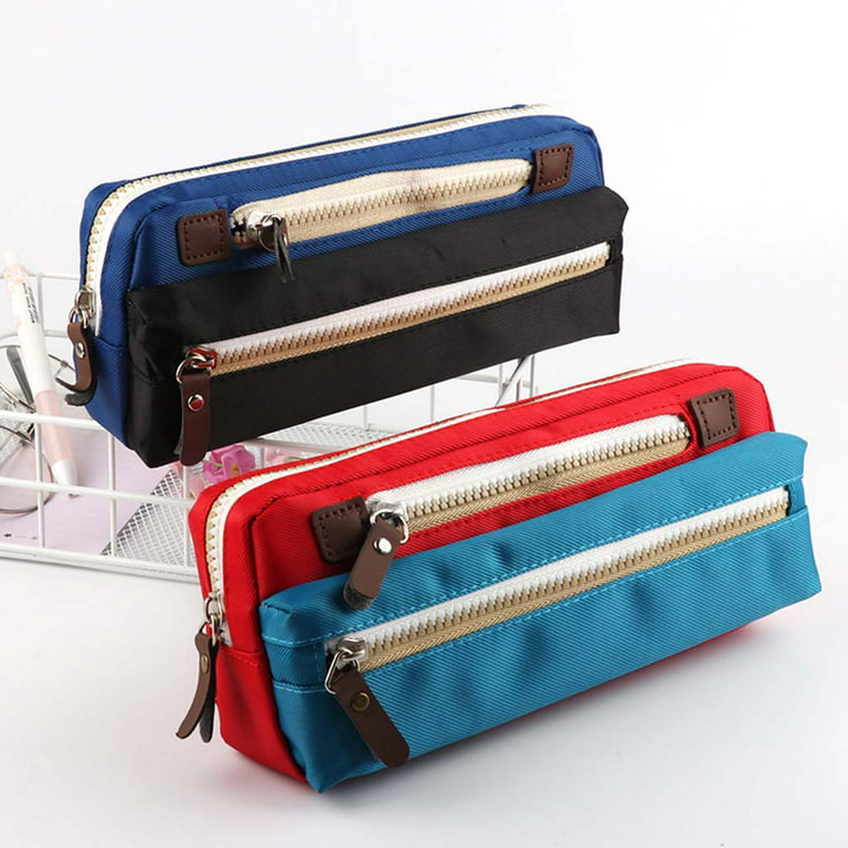 GENEMA Large Capacity Pencil Bag Table Pencil Holder Pouch for