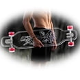 thumbnail image 1 of GHOST BOARDS Clear Acrylic 40" Longboards Skateboard with Light up LED Wheels. Non-Slippery, Super Durable. Great for Beginners to Experts. Complete Skateboard Easy to Ride, 9" Wide., 1 of 4