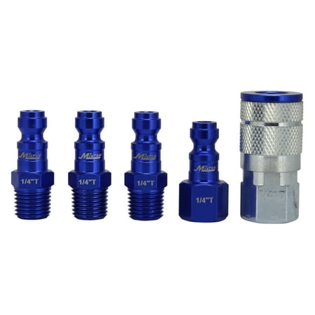 Milton Industries Kit, 5pc T style 1/4"