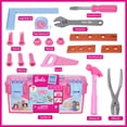 thumbnail image 2 of Caja de herramientas Playset Barbie Deluxe de 18 piezas con cinta métrica, 2 of 6