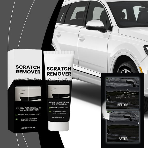 Decoración del hogar, cuidado y limpieza del automóvil, cuidado y limpieza del automóvil, pasta reparadora de rayones para automóviles, crema restauradora para pulir y reparar cortes y rayones.