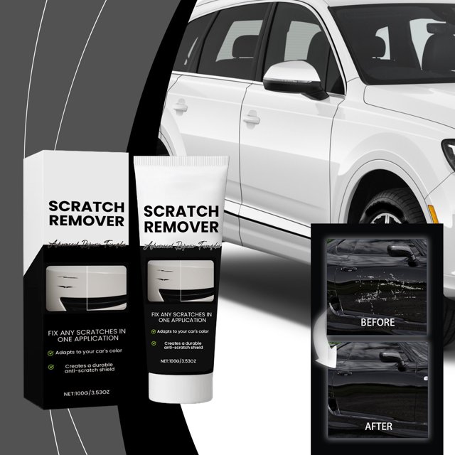 A Car Scratch Repair Paste Coating Polish For Paint Scratch Remover Auto Scratch Repair Kit For Vehicle Paintwork Restoration Easy To Use Scratch Repair Cream
