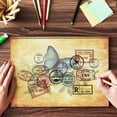 thumbnail image 2 of Postage Clear Stamp Air Mail Transparent Silicone Stamp City Commemorative Air Rubber Stamp for Scrapbook Journal Card Making, 2 of 8