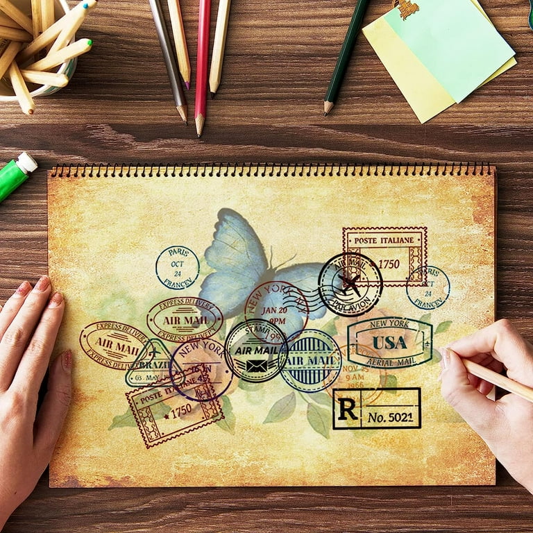 Arbuya 0-9 Numbers Clear Stamps - Silicone Stamps For Card Making & Scrapbooking