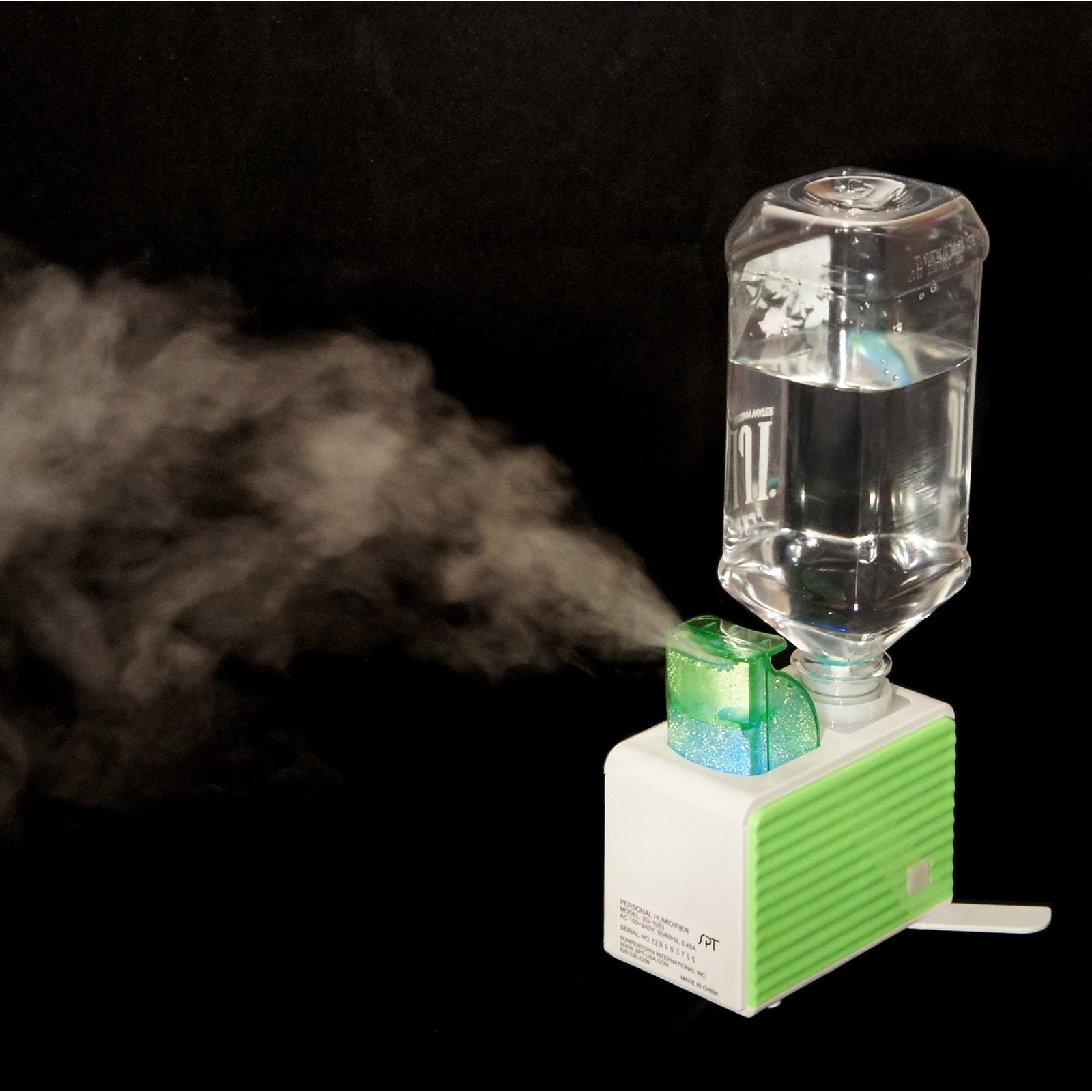 Sunpentown Personal Portable Ultrasonic Humidifier - Green/White