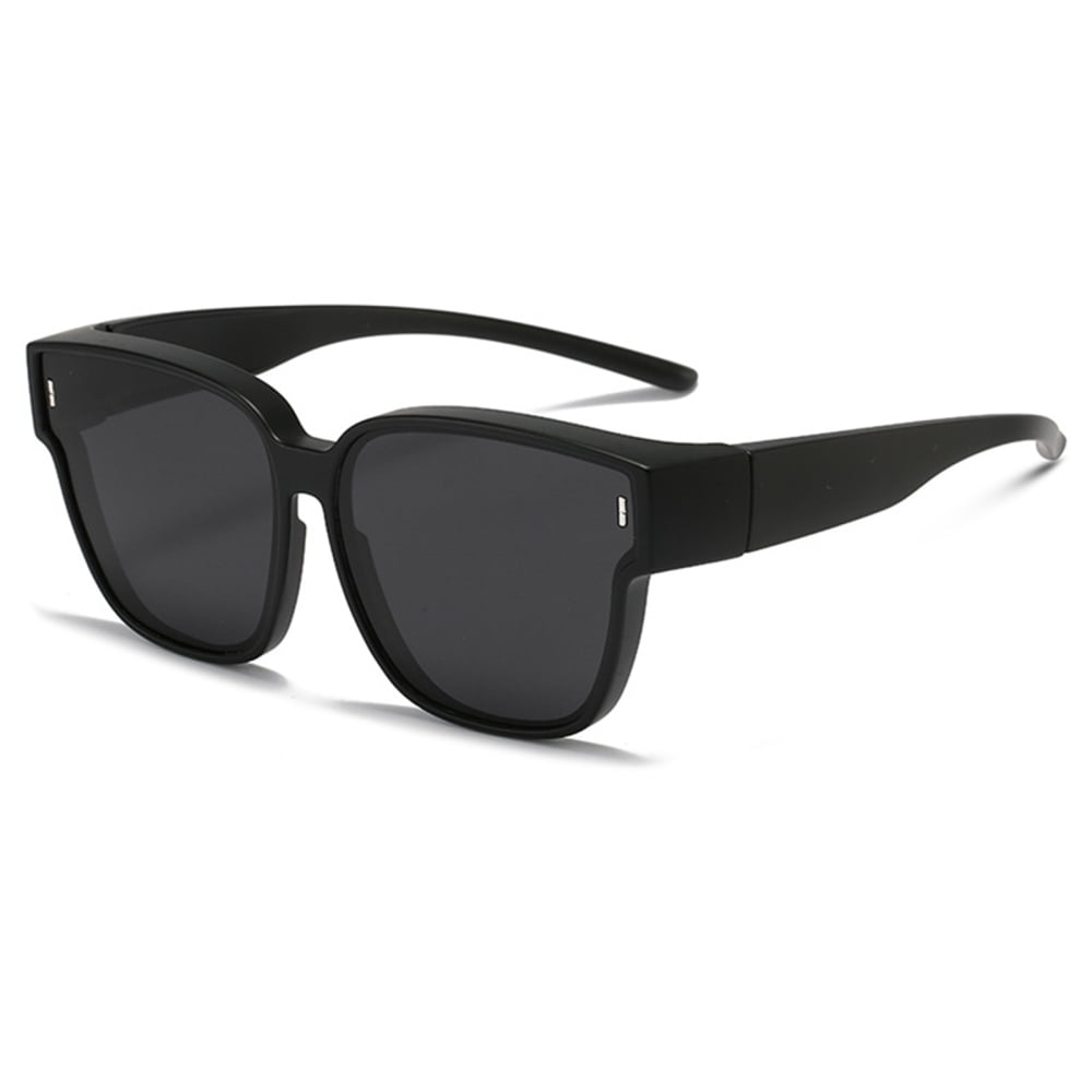 Polarized Lens Fit over Sunglasses Sun Protection AntiGlare Wear Over