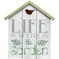 thumbnail image 2 of Prinz 'Life is Better in the Garden' Wall D cor, 2 of 2
