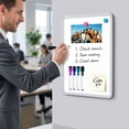 thumbnail image 7 of 2 Pack Dry Erase Board, 11" x 14" Magnetic Small Whiteboard, 2 Magnets and 5 Markers, 7 of 7