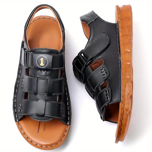 Sandalias de suela blanda para hombre: comodidad y estilo para aventuras de verano al aire libre.