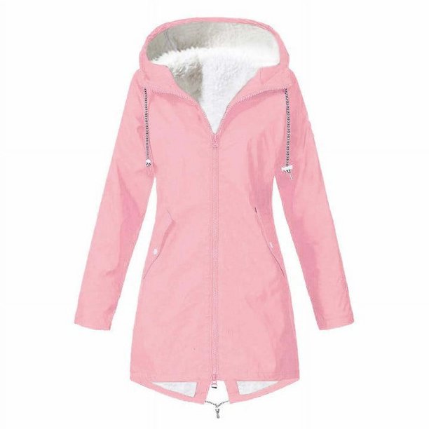 Abrigo de algodón de gran tamaño, chaqueta de terciopelo impermeable y a prueba de viento, ropa de exterior, traje de senderismo con capucha para mujer
