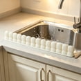thumbnail image 6 of Njoeus Kitchen Sink Splash Guard, Sink Water Splash Guard, Silicone Water Barrier Guard for Sink Keeps Counter Dry While Washing Dishes Brings Leak-Proof Protection and Neat Kitchen Surface, 6 of 7