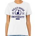thumbnail image 2 of Silly Goose University Shirt Unisex X-Large White, 2 of 5