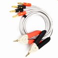 thumbnail image 2 of Lcr Meter Test Cable Terminal Kelvin Clip Wires With Banana Plug, 2 of 7
