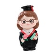 thumbnail image 3 of Figura de graduación, estatua de resina, figurita decorativa, mini artesanías, personas en miniatura Estatua de mujeres, 3 of 9