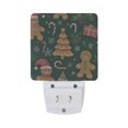 thumbnail image 5 of Yayeee LED Night Light for The Home Plug in With Light Sensors 2 Pack, Beige Christmas Gingerbread, 5 of 6