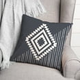 thumbnail image 3 of Creative Products Southwest Diamond 18 x 18 Spun Poly Pillow, 3 of 3