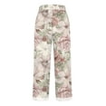 ZENFULYQE 2024 Summer Pants for Women 2024 Petite Outfits for Women White Linen Pants Suit Women