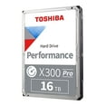 thumbnail image 2 of Toshiba X300 PRO 16TB High Workload Performance for Creative Professionals 3.5-Inch Internal Hard Drive â€“ Up to 300 TB/Year Workload Rate CMR SATA 6 GB/s 7200 RPM 512 MB Cache - HDWR51GXZSTB, 2 of 15