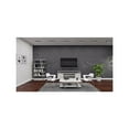 thumbnail image 4 of Mirella Low Wall Cabinet Wood Doors in Stone Gray, 4 of 5