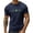 Navy, variant on Men's St. Patrick's Day Shamrock Graphic T-Shirt Short Sleeve Crew Neck Top