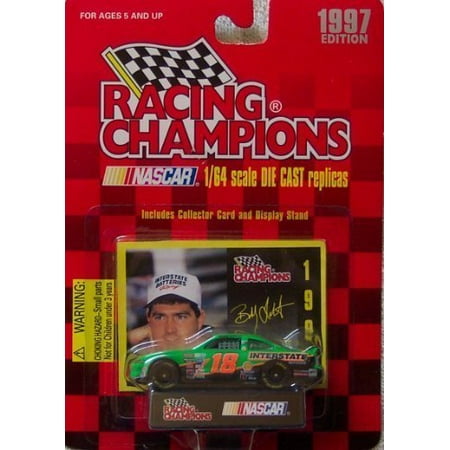 Bobby Labonte Racing 1997 Bobby Labonte #18 Interstate Batteries 1:64 Scale Die Cast Car with Collector Cars and Display Stand, 1997 Racing Champions Bobby.., By Racing Champions ()