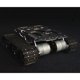 thumbnail image 3 of Chasis de tanque inteligente con absorción de impactos de luz de doble motor, juguete educativo de bricolaje para niños y adultos, fácil de montar Baoblaze Robot Tank Chassis, 3 of 8