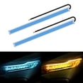 thumbnail image 1 of DRL Coche Flexible LED Luces De Circulación Diurna Luz De Señal De Giro Faro Impermeable 30cm 45cm 60cm Blanco Rojo Amarillo Azul Rosa huangjie unisex, 1 of 2