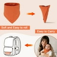 thumbnail image 6 of Qissep 10 Pack Muslin Baby Bibs, 100% Cotton Extra Absorbent & Soft Unisex Baby Bibs for Baby Girl & Boy, Drooling Newborn, Teething Toddler, Infant 0-36 Months, 6 of 7