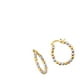 thumbnail image 2 of Arracadas Esferas Facetadas 2.4 Cm Oro 14 K Joyería M De León Arracadas Esferas, 2 of 3