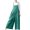 Green1, variant on Womens Plus Size Strap Overalls Cotton Linen Spaghetti Straps Bodysuit Baggy Wide Leg Casual Rompers