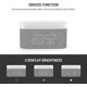 thumbnail image 4 of Digital Alarm C With Led Wireless Charging 15w Max Touch Bedside Lamp With 5-100% Adjable, 4 of 5