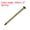 Bronze Tone, variant on Uxcell 50mm / 2" Wall Cement Nails Carbon Steel Electroplating Bronze 50 Pack