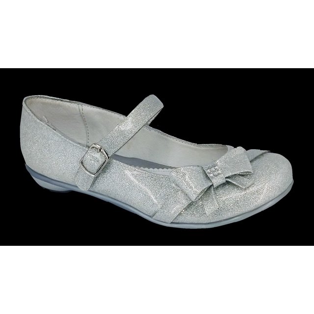 Calzado de JUVENIL tipo ZAPATILLA color CHAROL GLITER PLATA CHABELO 53806-A