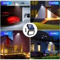 thumbnail image 4 of shiyou-2pc Solar Lights Outdoor Waterproof, 3 Modes Motion Sensor Light Outdoor, 56 LED Solar Powered Lights Solar Flood Lights, Solar Motion Light Security Lights Wall Lights for Garden Fence, 4 of 4