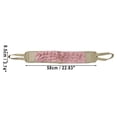 thumbnail image 4 of 1 Pc Body Scrub Towel Exfoliating Towel for Bathroom for Shower 22.83"x3.74" Pink, 4 of 6