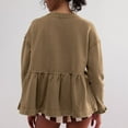 thumbnail image 7 of BILIKEYU Women's Long Sleeve Crewneck Sweatshirt Outfits, Womens Tops, Fall Clothes for Women, Business Casual Outfits for Women, 7 of 7