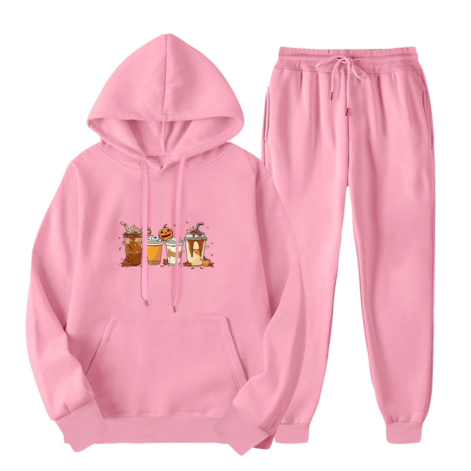 Sweat à Capuche Enfant Fille - Décontracté Imprimé Cocotier - Manches Dénudées - Printemps/Automne 2025
