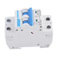 thumbnail image 1 of DIN Rail Mount Circuit Breaker, Compact Miniature Circuit Breaker Simple Installation DC550V 20A High Temperature Resistant Plastic Housing  for Household, 1 of 7