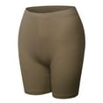 thumbnail image 1 of FashionOutfit Women's Essential Active Daily Cotton Mid Rise Biker Shorts, 1 of 1