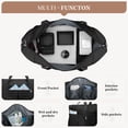 thumbnail image 4 of Bolsa de gimnasio Maelstrom para mujer, impermeable, 40 L, con compartimento para zapatos, 4 of 7